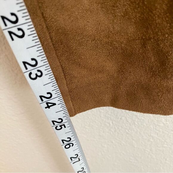 J.Jill brown camel suede like soft stretchy ankle leggings slacks XS petite - Picture 9 of 11